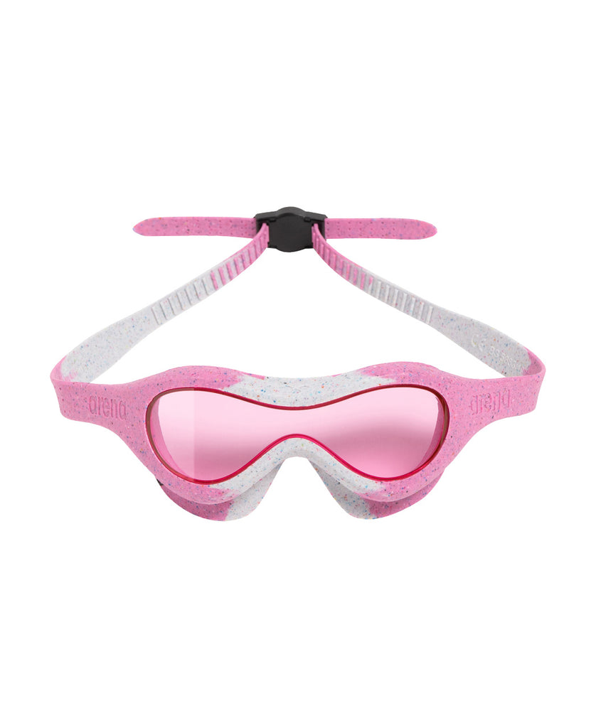 Arena Kids' Spider Swim Mask R_Pink-Grey-Pink