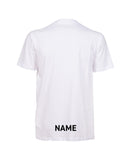 Aquahawks Unisex Panel T-Shirt - White