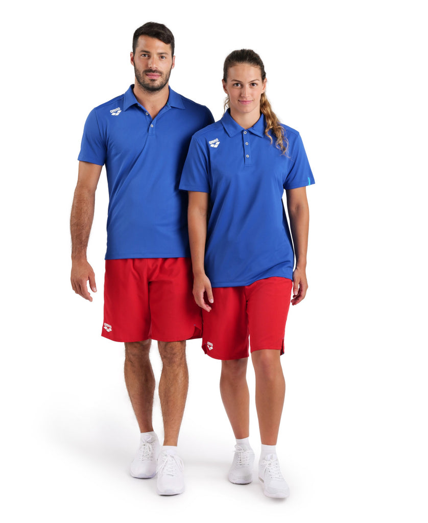 Arena Team Unisex Solid Polo Shirt -  Royal