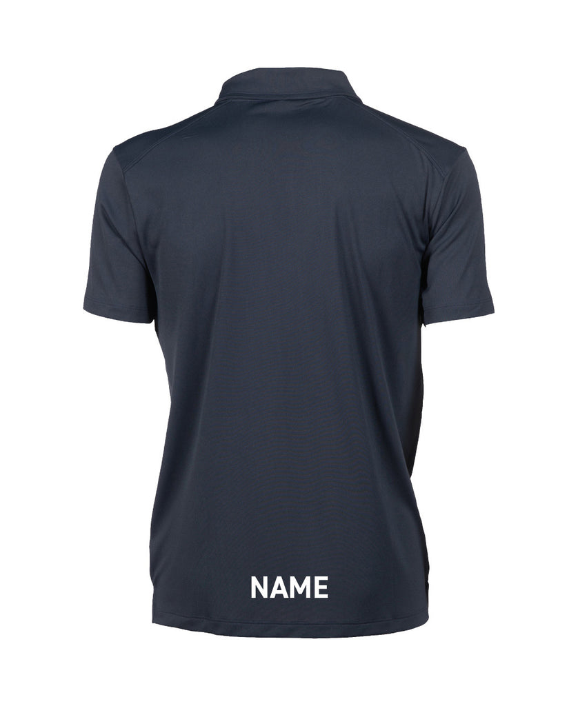 Aquahawks Unisex Solid Polo - Navy
