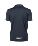Aquahawks Unisex Solid Polo - Navy