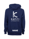 Kapiti Gymnastics Team Hooded Panel Sweatshirt - Navy
