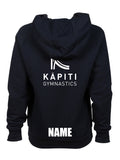 Kapiti Gymnastics Team Jr Hooded Panel Sweatshirt - Navy