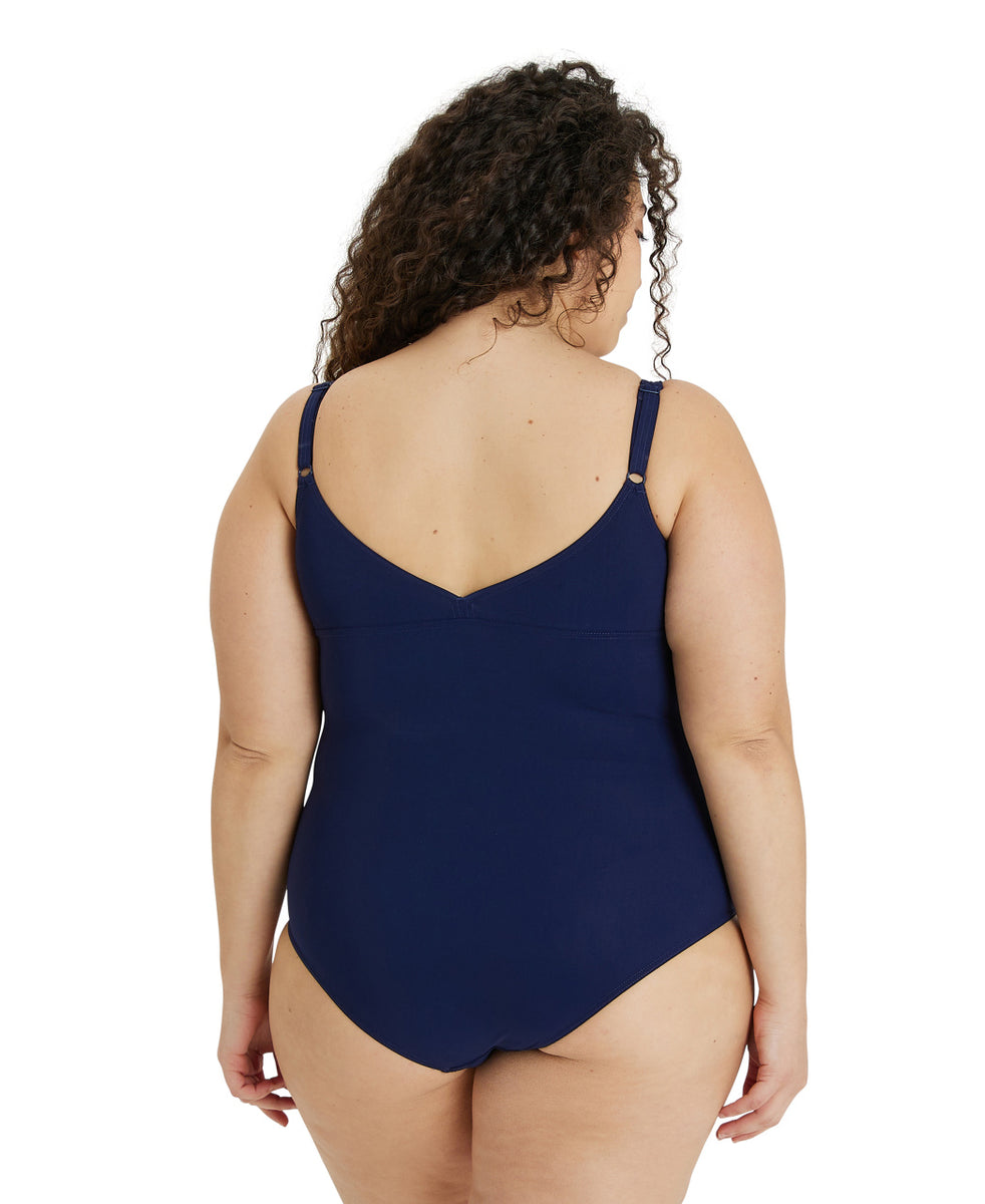 Arena Bodylift Women's Jewel B-Cup Plus Swimsuit - Navy – Arena Water