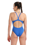 Arena Women's Marbled Light Drop Back Swimsuit - Royal-Royal Multi