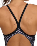 Arena Performance Women's Kikko Pro Lightdrop Back Swimsuit - Black-Black Multi