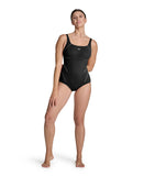 Arena Shapewear Women's Jewel R Low C-Cup Swimsuit - Black-White