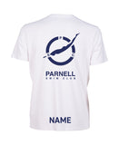 Parnell Unisex Panel T-Shirt - White
