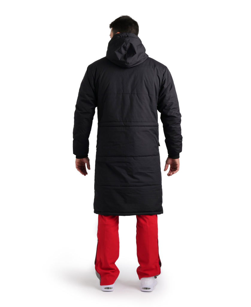 Arena Team Parka Solid Jacket - Black