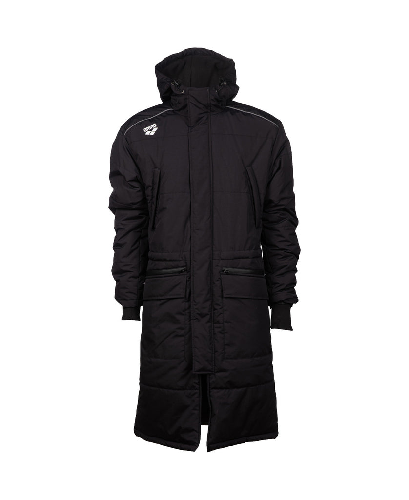 Arena Team Parka Solid Jacket - Black