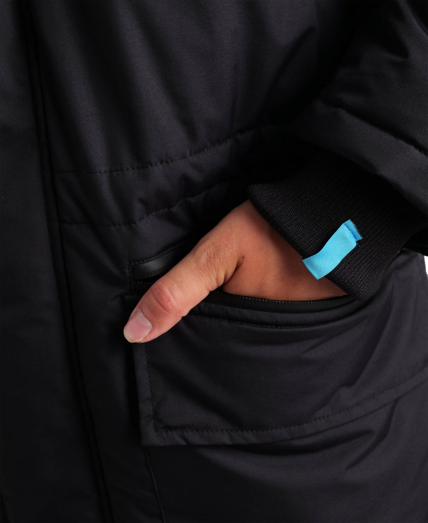 Arena Team Parka Solid Jacket - Black