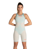 Women's Open-Back Powerskin Carbon Air2 Kneeskin Limited Edition Soothing Sea