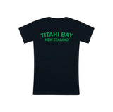 Titahi Bay Club Women's Tee - Black