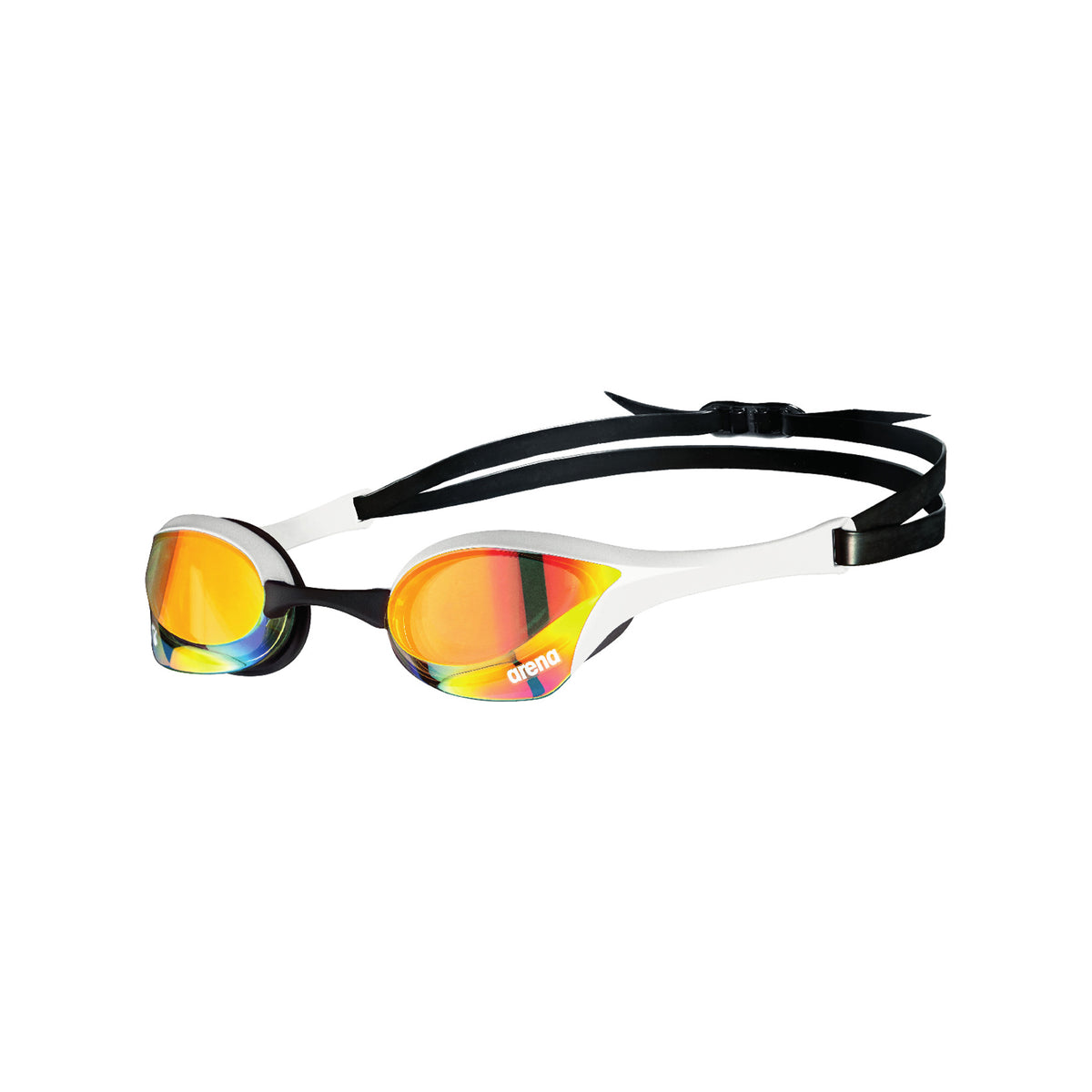 Arena Cobra Ultra Swipe Mirror Yellow Copper-White