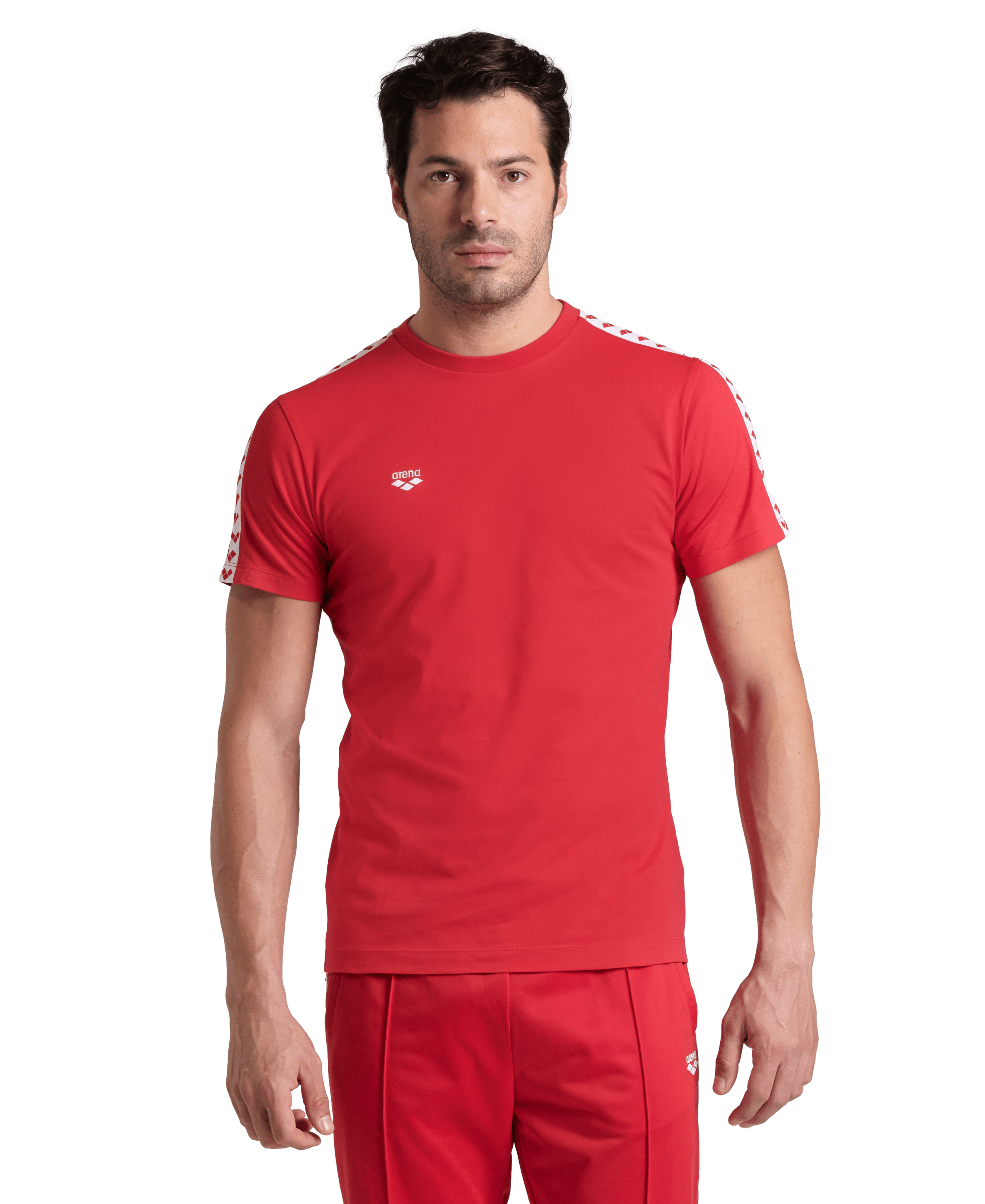 Arena Icons Men's Team T-Shirt  - Red