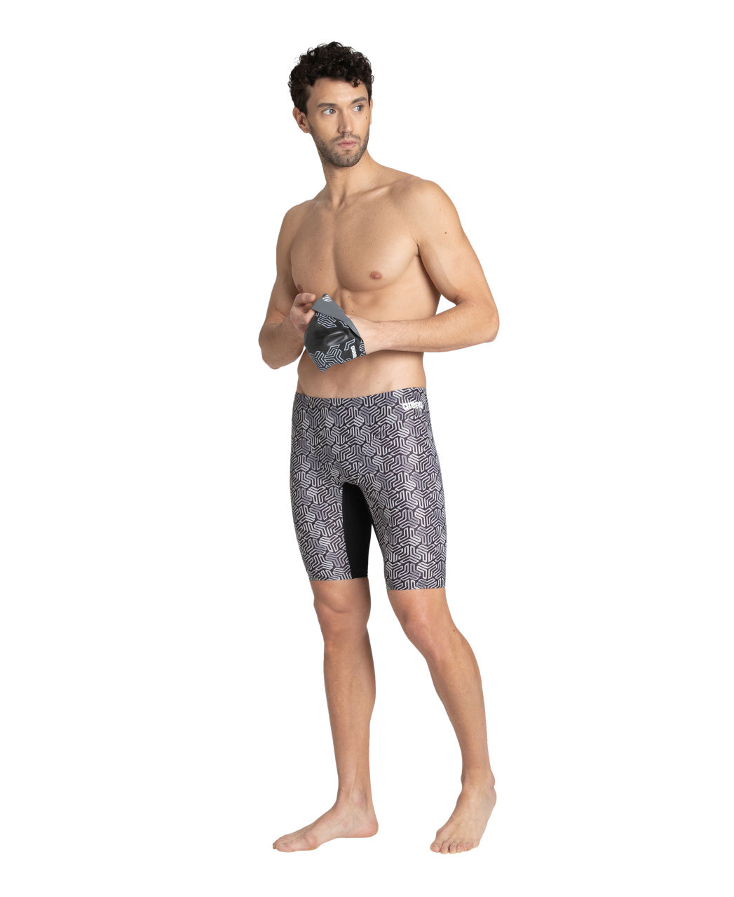 Arena Performance Men's Kikko Swim Jammer - Black