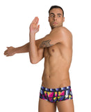 Arena Team Men's Swim Shorts POP Reversible - Black