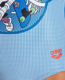 Girls Funny Cats Jr Swim Pro Back L - Royal-Florelae