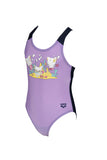 Friends Kids Girl One Piece - Lilac-Navy