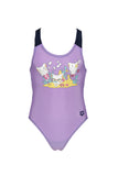 Friends Kids Girl One Piece - Lilac-Navy