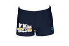 Friends Kids Boy Short - Navy-Turquoise