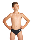 Boys Colour Bleeding Jr Brief - Black-Multi