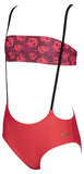 Girls Meryl Jr Bandeau Two Pieces - Hibiscus Multi-Hibiscus