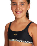 Girls Meryl Jr Top Two Peice - Black-White Multi