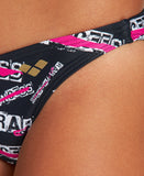 Girls Meryl Jr Triangle Two Piece - Black Multi-Black