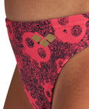 Girls Meryl Jr Triangle Two Pieces - Hibiscus Multi-Black
