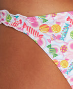 Girls Sweetie Jr Bandeau Two Pieces - Hibiscus-Pink Multi