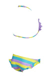 Girls Sweetie Jr Triangle Two Pieces - Lilac Multi