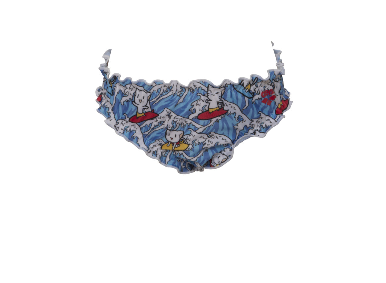 Surfing Kids Girl Brief - Turquoise Multi