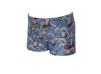 Surfing Kids Boy Short - Turquoise Multi