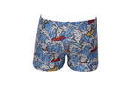 Surfing Kids Boy Short - Turquoise Multi