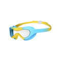 Arena Spider Kids Mask Clear-Yellow