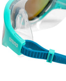 arena The One Mirror Swim Mask Blue Water Violet