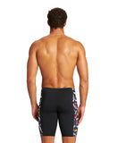 Arena Men's Lightning Colors Jammer - Black-Black Multi
