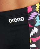 Arena Men's Lightning Colors Jammer - Black-Black Multi