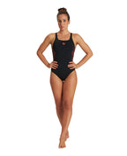 Arena Women's ARE Streak Swimsuit - Black-Floreale