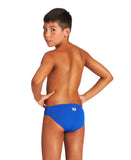 Boys Streak Jr Brief - Neon Blue-White