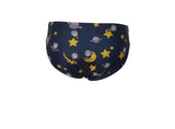 Space Cats Kids Boy Brief - Navy-Multi