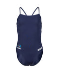 Aquahawks Girls' Solid Team Challenge Swimsuit