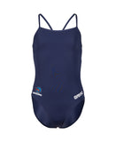 Aquahawks Girls' Solid Team Challenge Swimsuit