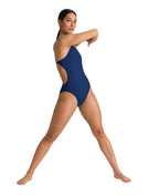 Arena Performance Women's Solid Team Challenge Swimsuit Royal-White