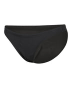 North Beach Women's Solid Team Bikini Bottom - Black