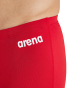 Arena Performance Men's Solid Team Jammer - Red-White
