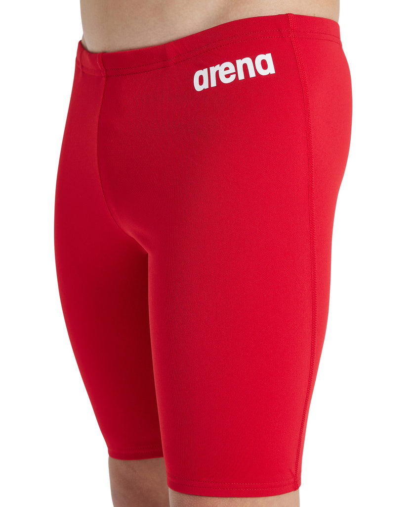 Performance Boy's Solid Team Jammer Red