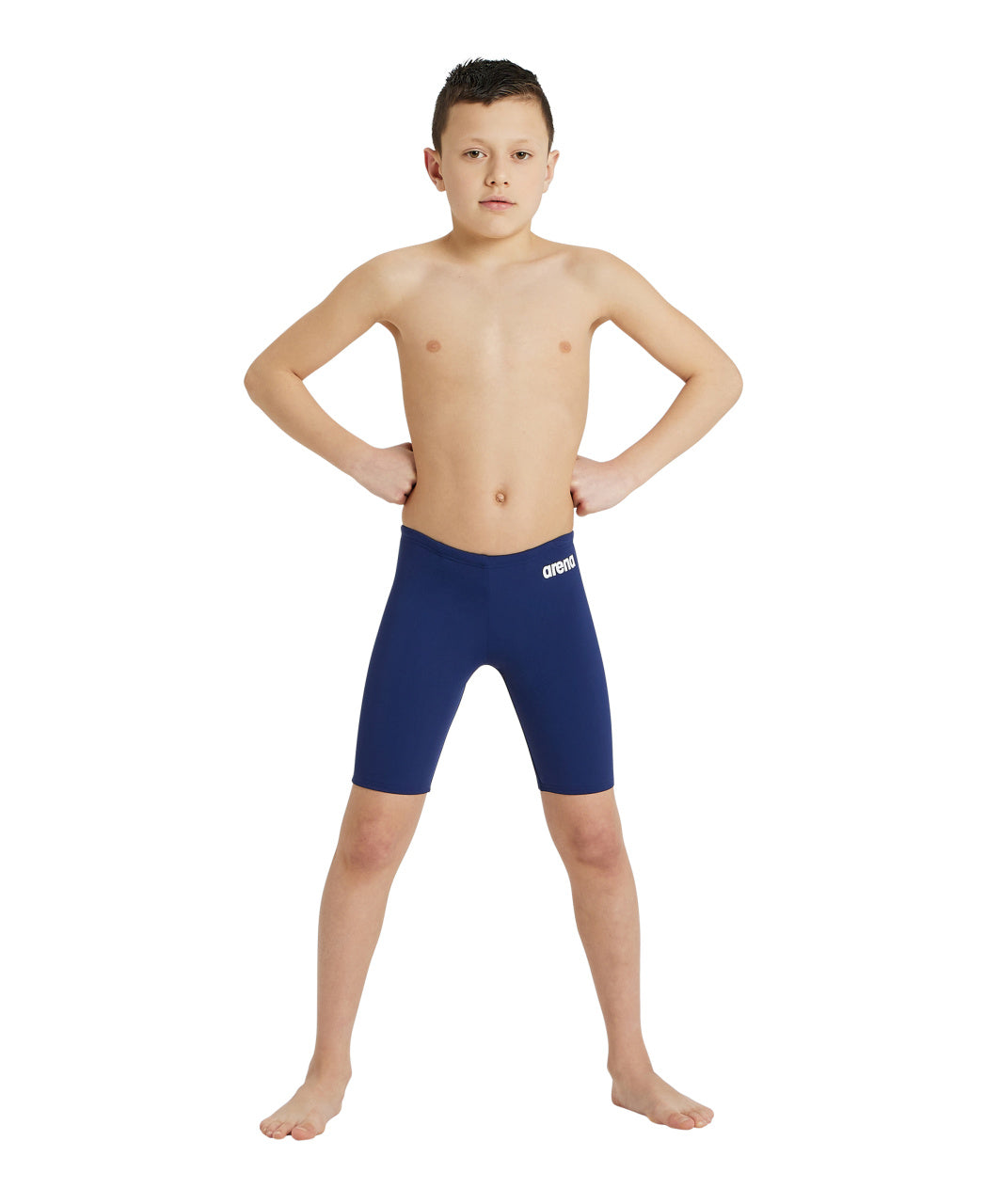 Performance Boy's Solid Team Jammer Navy