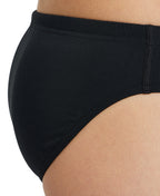 Arena Performance Boys' Solid Team Swim Briefs - Black-White